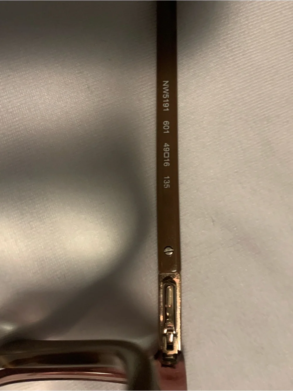Nine West Womens Translucent Rose Pink Rectangular Glasses NW5191